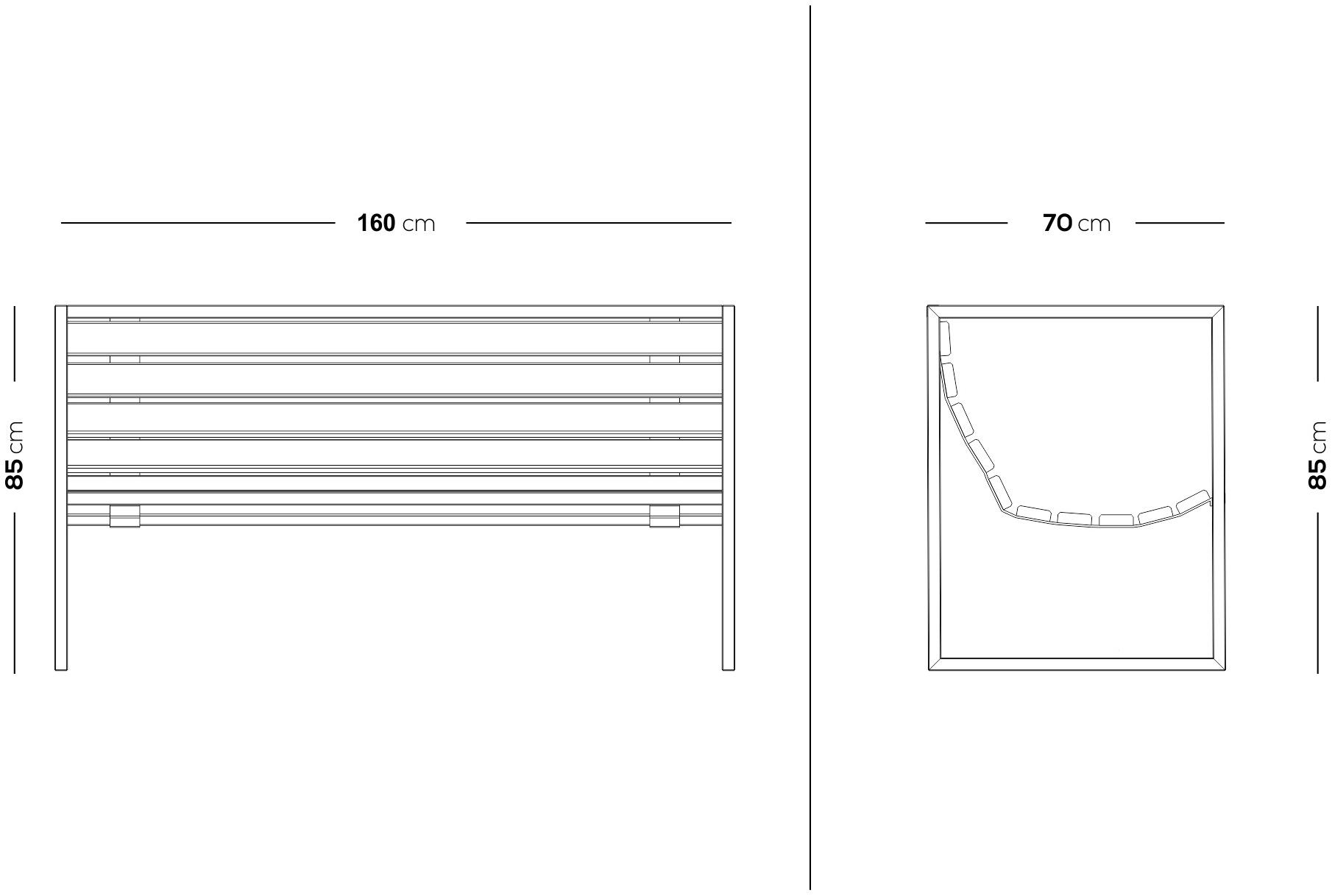 Arpe studio Садовая мебель из стали и дерева  Rct  - Вид №1