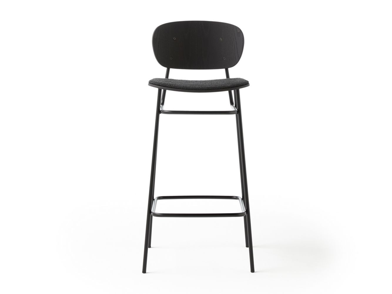 Высокий стул из ясеня с мягким сиденьем Blasco&Vila Fosca ARCH-00017353 - Вид №3