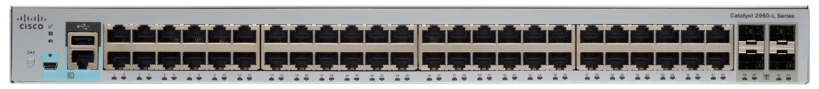 WS-C2960L-48TQ-LL Catalyst 2960l 48 port gige, 4x10g sfp+, lan lite Cisco Santreyd 
