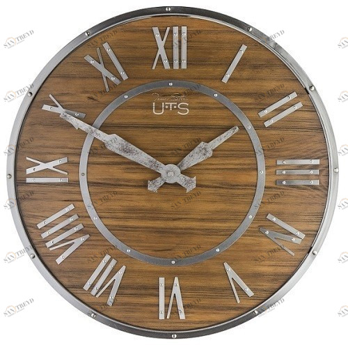 Часы настенные коричневые Tomas Stern 9035 TOMAS STERN ДИЗАЙНЕРСКИЕ 00-3872779 Коричневый 