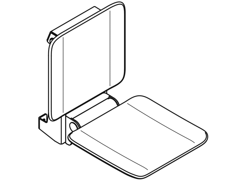 900.51.10660 подвесное сиденье HEWI System 900 - Вид №4