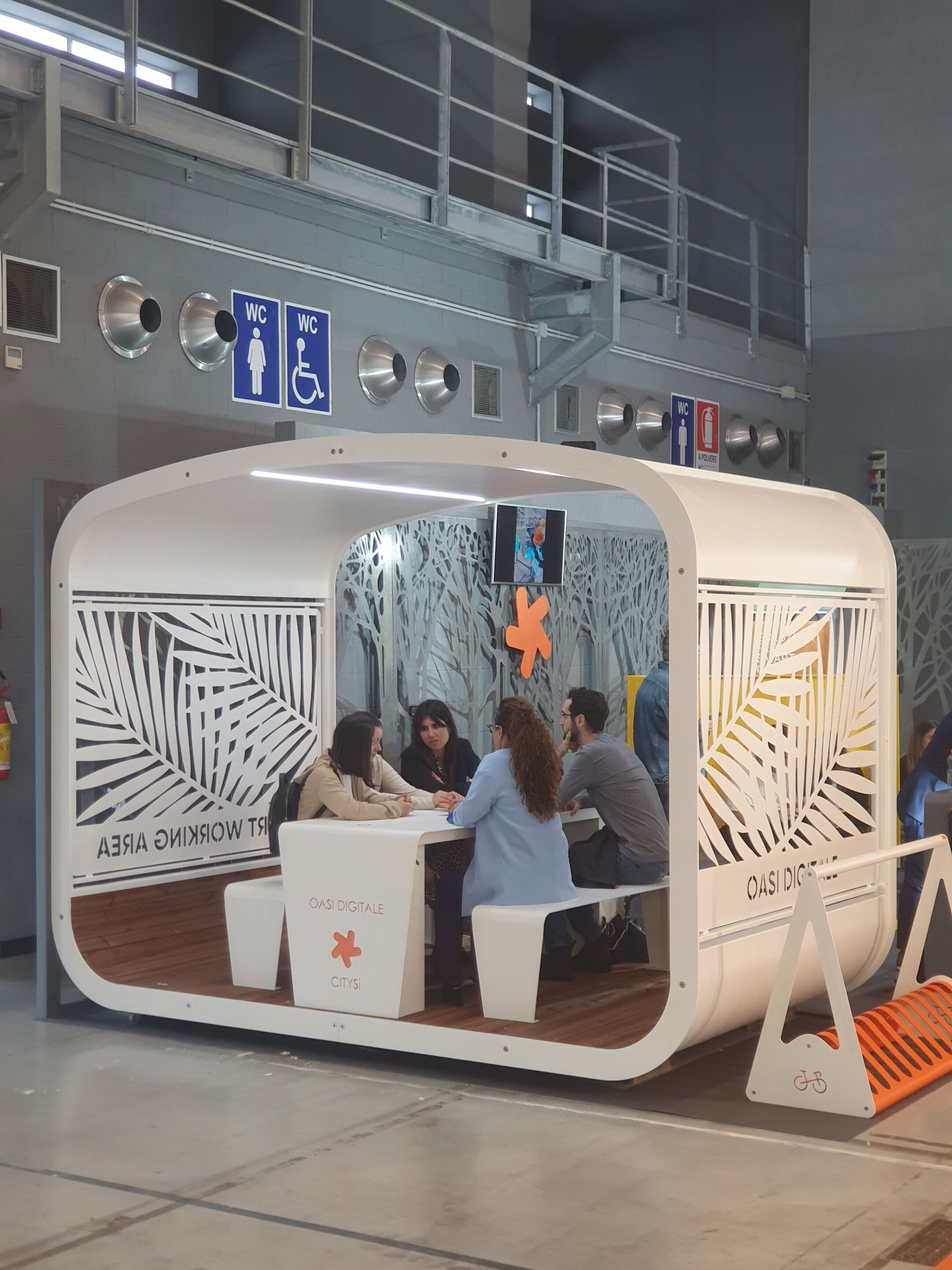 Умная беседка для общественных мест CITYSì OASI DIGITALE ARCH-00094101 - Вид №8