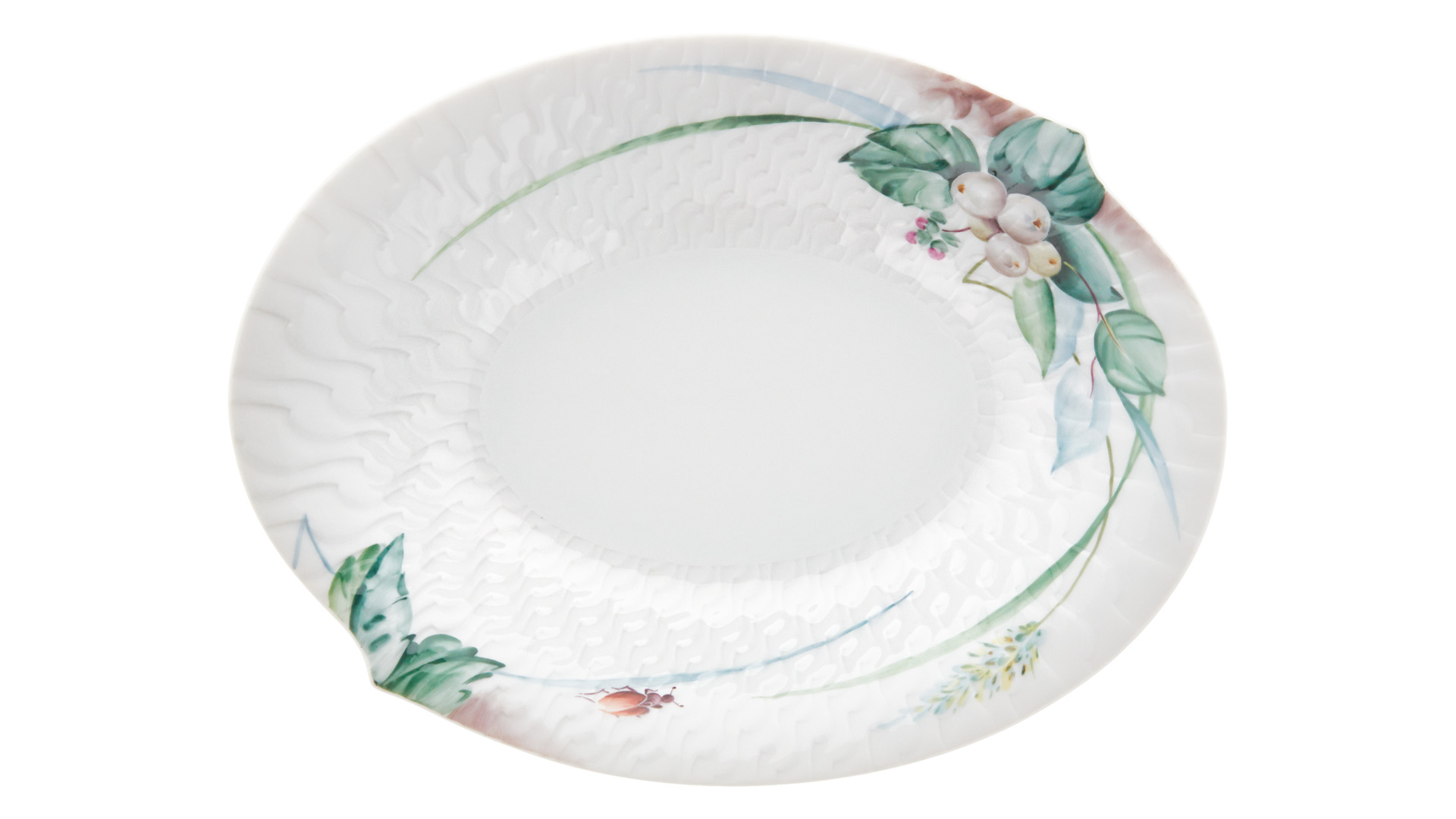 10612624 Meissen Сервиз столовый 6/30 "Игра волн, рельеф, дикая флора" Фарфор, Керамика  - Вид №12