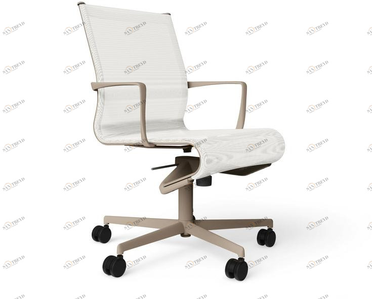 Alias Регулируемое по высоте вращающееся офисное кресло с подлокотниками Frame 52 / frame 52 soft sun-id-1404465