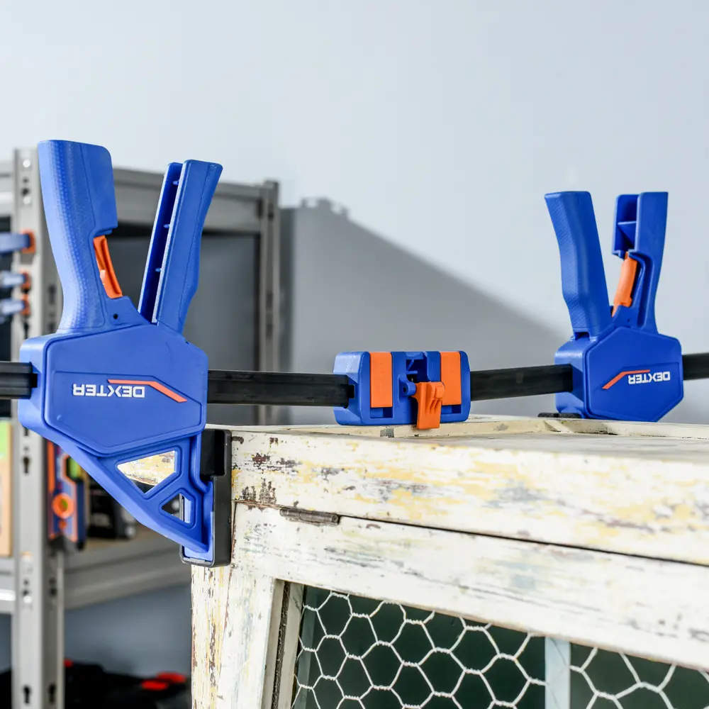 Набор струбцин Dexter 150 мм, 2 шт., угловые насадки STLM-2056208 - Вид №14