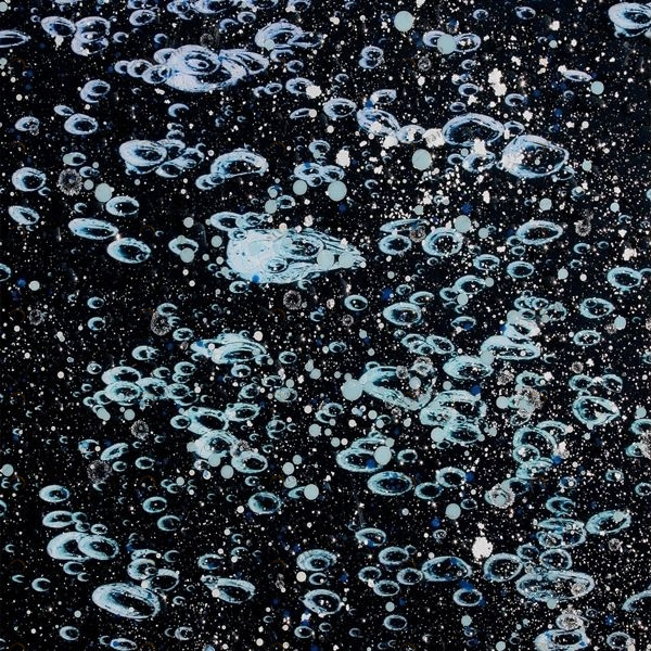 Арт-панель на холсте Alex Turco Underwater Dark Bubbles DARKBUBBLES