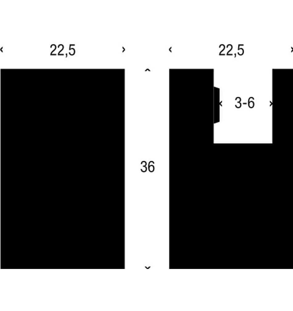 FROST Держатель зеркала 5 » 4 шт. отполированный цинк / латунь Полированный хром Q302102225  - Вид №2