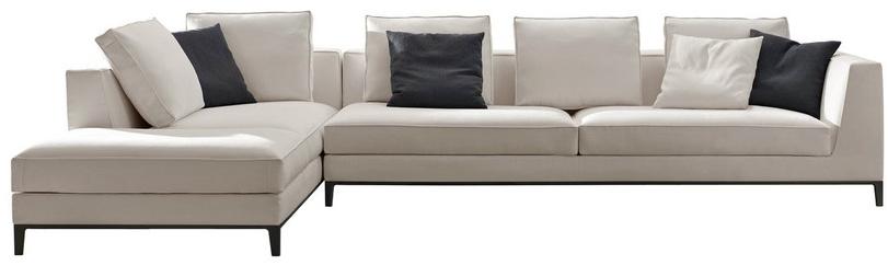 Maxalto Модульный угловой диван из ткани Lucrezia sun-id-1346409 - Вид №6