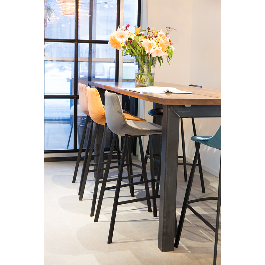 Стул барный Franky оранжевый Dutchbone 1500072 - Вид №2