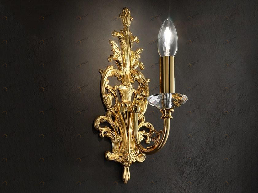 Masiero Настенный светильник из латуни Brass & spots sun-id-1367445