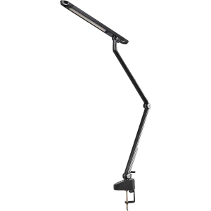 Рабочая лампа настольная светодиодная Camelion KD-843, на струбцине, цвет чёрный