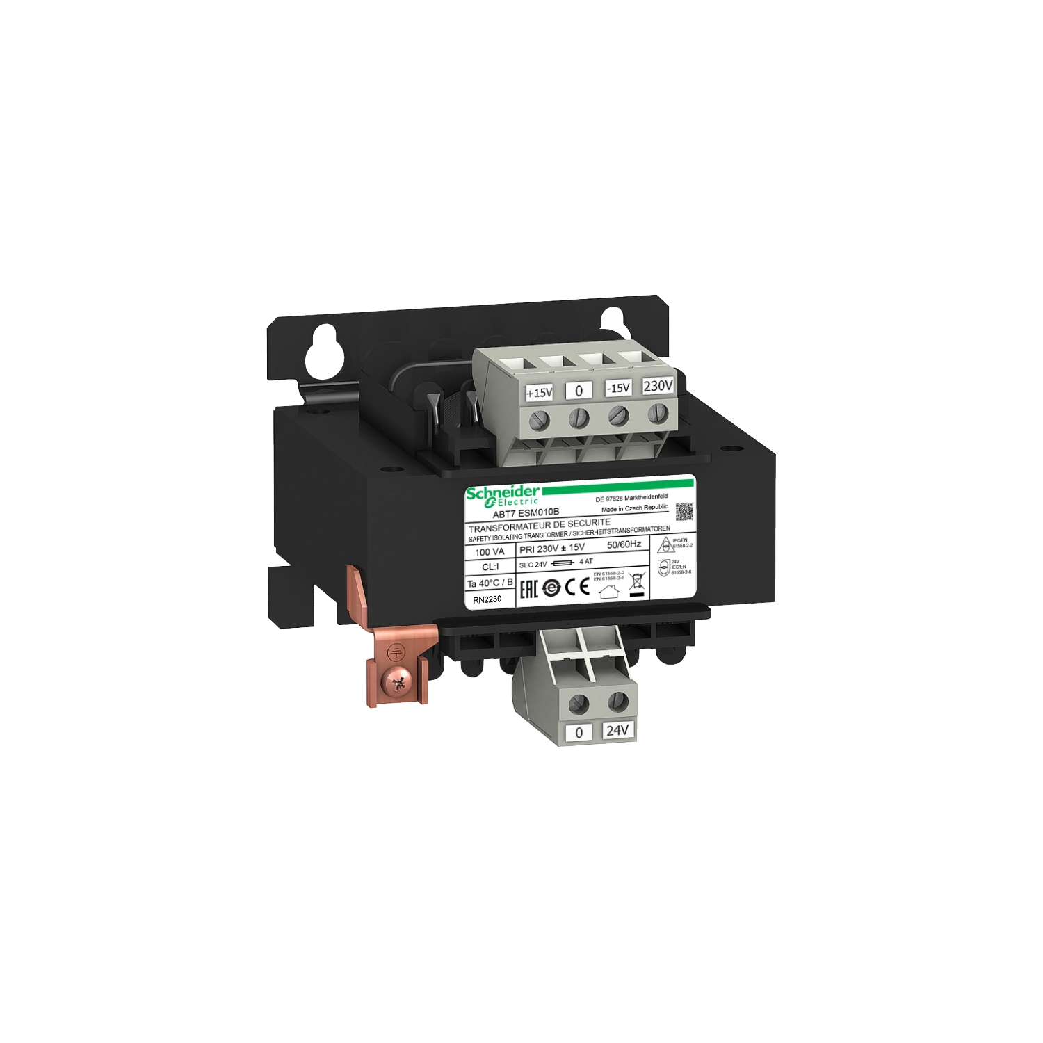 ABT7ESM010B ТРАНСФОРМАТОР 24В 100ВА Schneider Electric Блоки питания и тарансформаторы 
