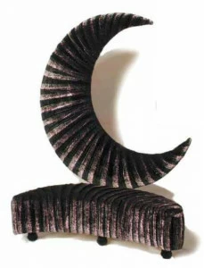 Mirabili Тканевая скамейка с высокой спинкой Carla tolomeo