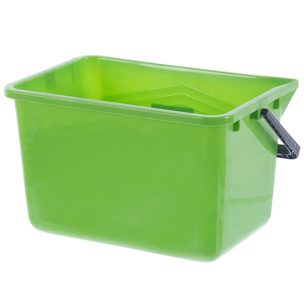 Ведро для краски Сибртех 8 л прямоугольное зеленое 15441749 STLM-0005784 - Вид №1
