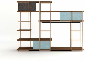 Momocca Гардеробная из стали и дерева Julia Jv04