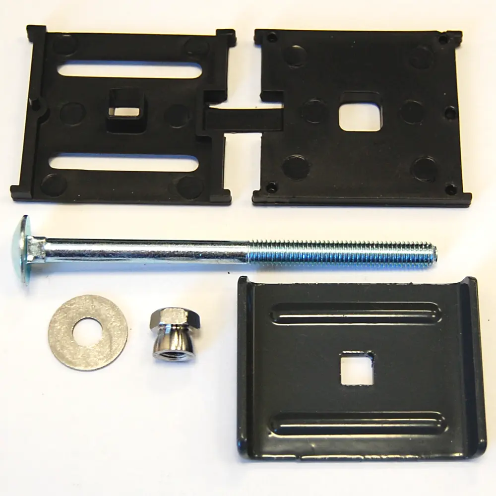 Скоба для забора Grand Line 50 мм сталь RAL 7024 серый STLM-2165543 - Вид №1