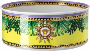10660717 Rosenthal Versace Салатник Rosenthal Versace Мир джунглей 19см, фарфор Фарфор