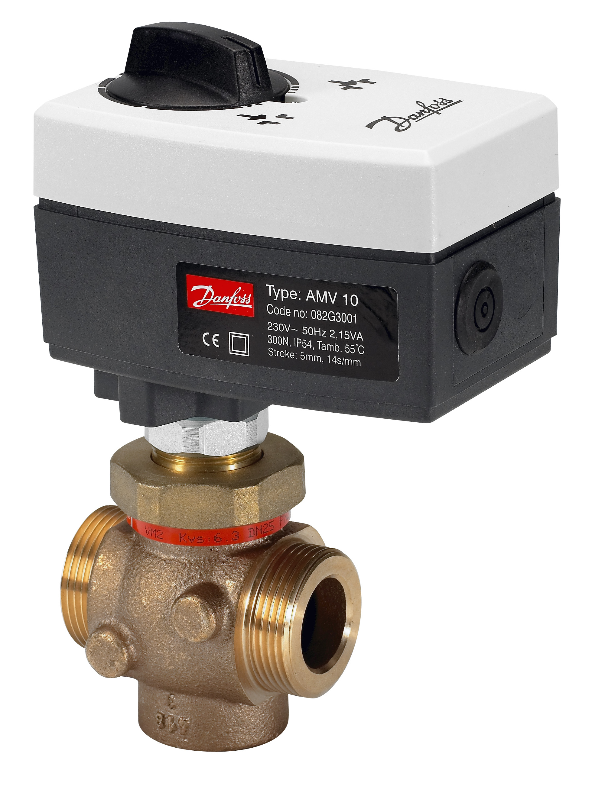 Danfoss Клапан регулирующий VM 2 с наружной резьбой Клапан регулирующий VM2 Ду 50/25 065B2020  - Вид №11