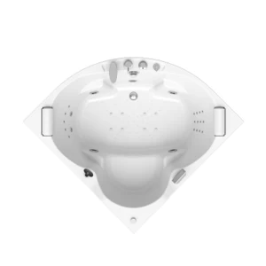 Гидромассаж "Специальный Chrome" на ванну Сорренто 140х140 (двигатель 1500 Вт, система "Turbo-pool",  миниджет Релакс - 17 шт., джет Релакс - 2 шт., джет Магнус, Линц - 4 шт.)