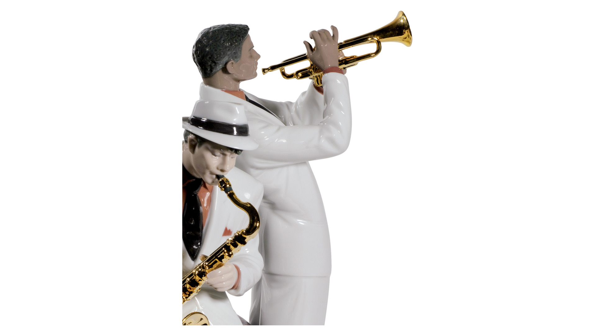 10669102 LLADRO Фигурка Lladro "Джазовое трио" 30х35см Фарфор Lladró  - Вид №4