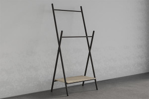 ED-ST05 Edone Аксессуары серии Nature ПРИРОДА СЕРИИ Деревянная часть из мореного массива каштана.