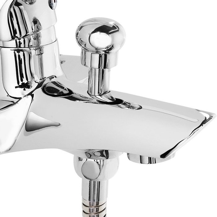 BA23209CK MI Milardo Baffin Смеситель для ванны с коротким изливом Baffin Россия  - Вид №5