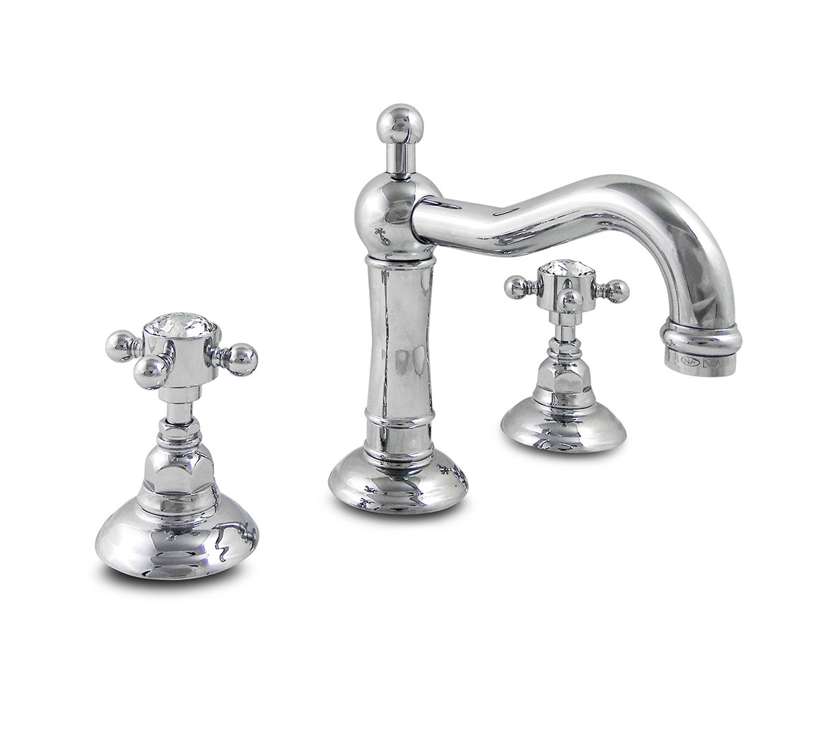 1409 ** 93 Смеситель для умывальника Nicolazzi Series Half Dome Crystal 