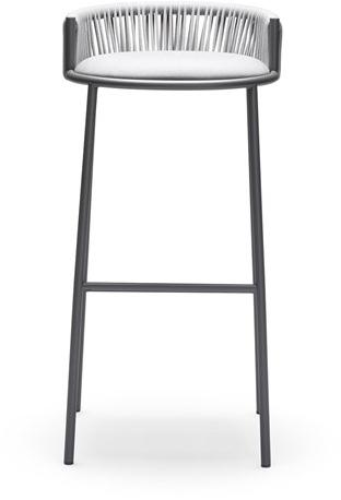 CHAIRS & MORE Высокий садовый табурет из морской веревки Millie sun-id-1384207 - Вид №3