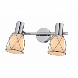 Спот настенный на 2 лампы белый Stella TL3780Y-02CB TOPLIGHT STELLA 00-3926407 Белый;хром