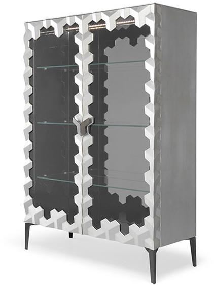 Jetclass Лакированная витрина со встроенной подсветкой Triny Jtn211  - Вид №2