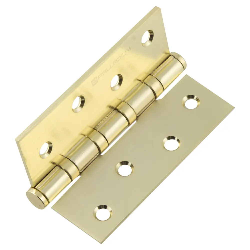 Петля универсальная N 4BB-100 100x75x3 мм сталь цвет матовая латунь PALLADIUM STLM-2088518 - Вид №1