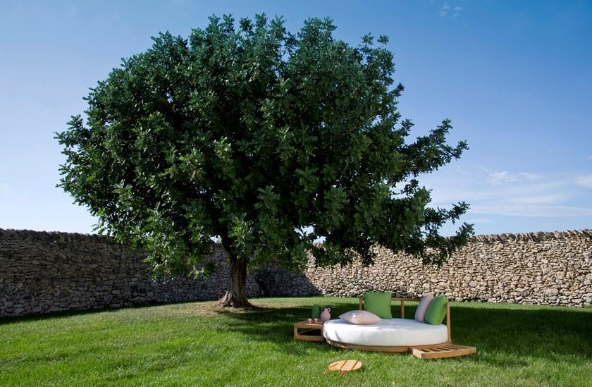 Unopiù Садовая кровать из акрила и тикового дерева Pevero Peviso - Вид №4