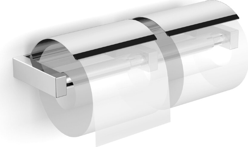 30042A Бумагодержатель двойной подвесной цвет хром LANGBERGER VICO - Вид №1