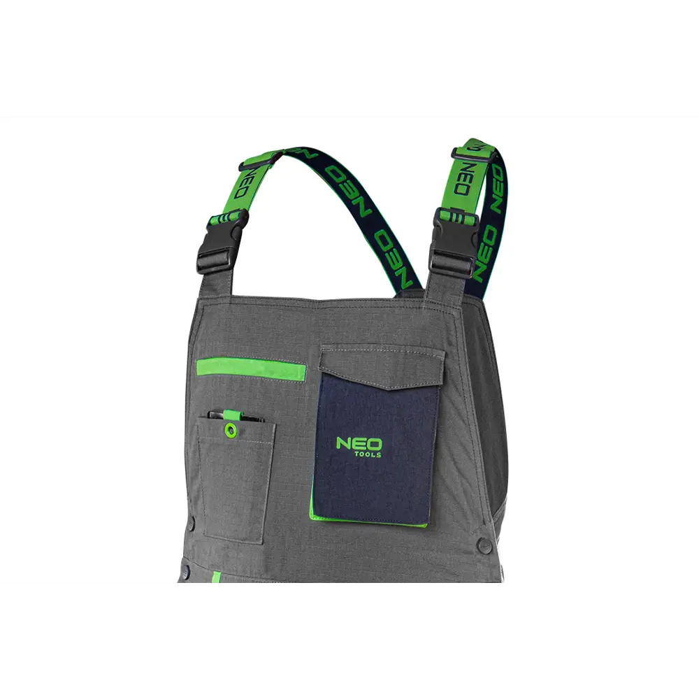 Полукомбинезон рабочий Neo Tools Premium серый размер XXL рост 187-190 STLM-2135420 - Вид №1
