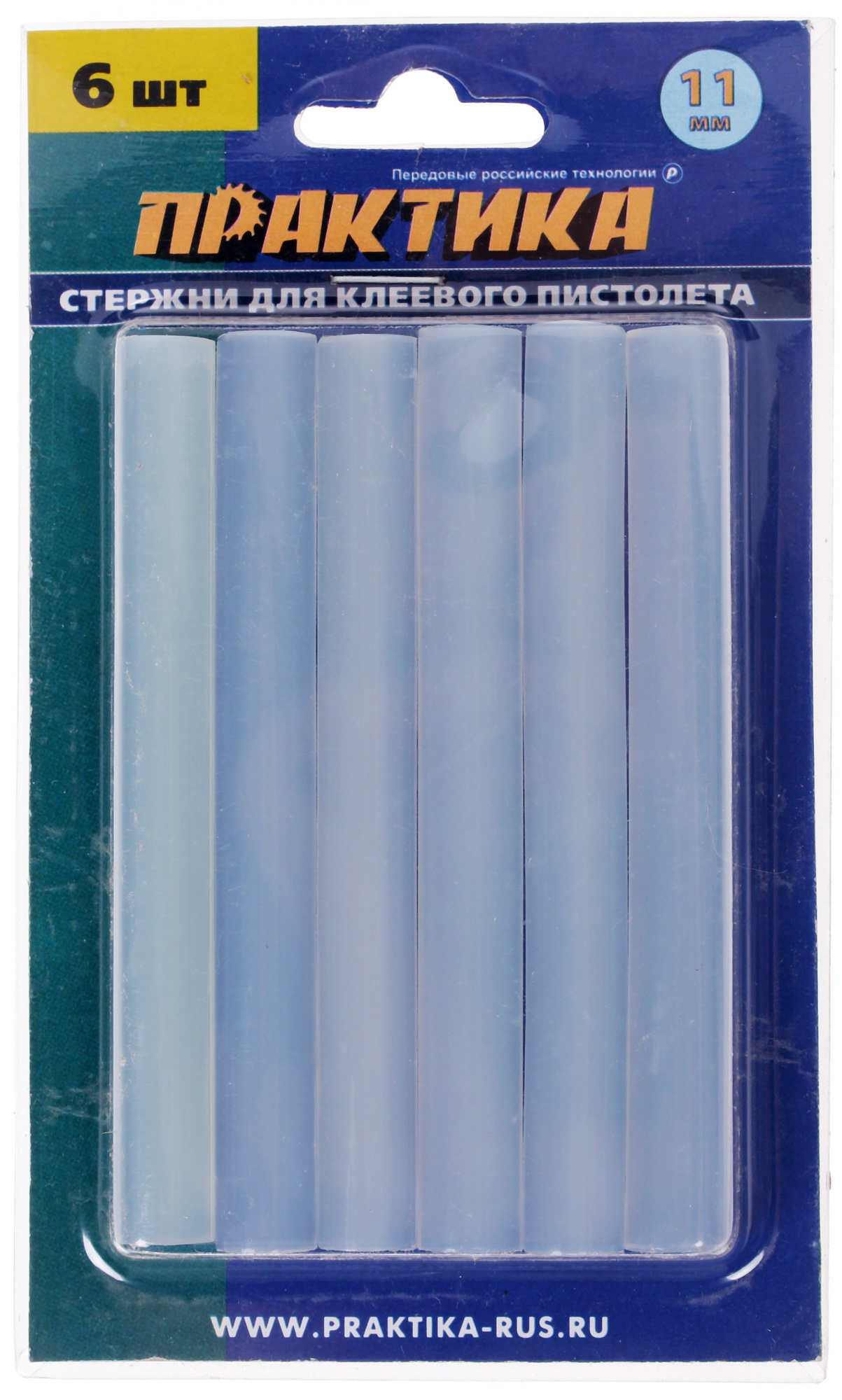 Стержни клеевые Практика 641-589 белый 1037887 STDN-0135705