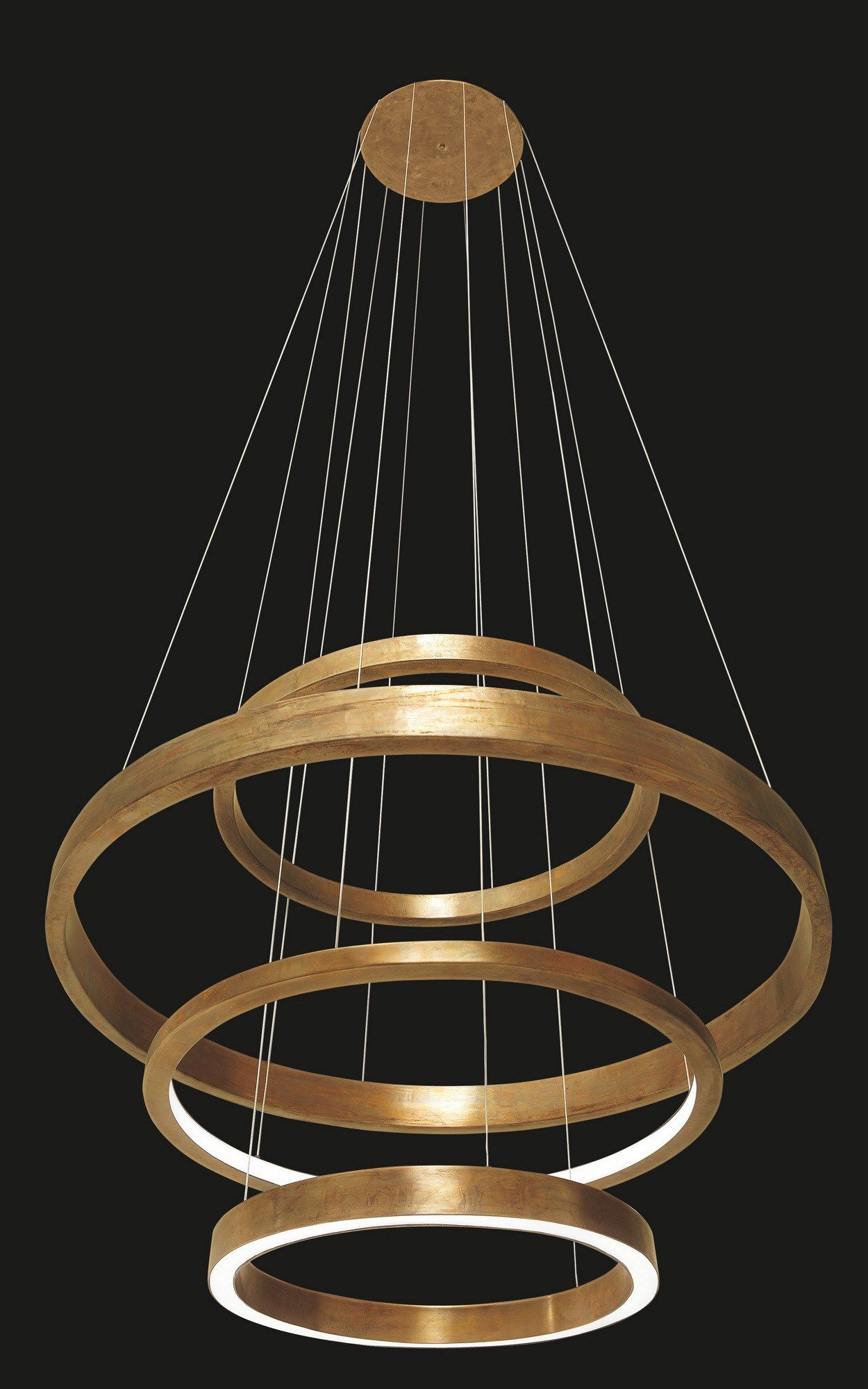 Латунь затемнения светодиодный подвесной светильник Henge Light Rings ARCH-00092192 - Вид №2