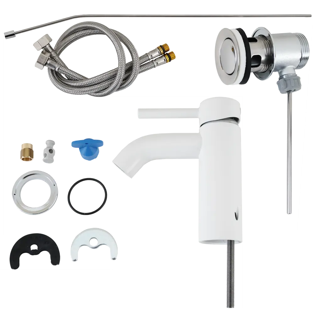 Смеситель для раковины Ideal Standard Kolva однорычажный цвет белый 82331879 STLM-2001459 - Вид №2