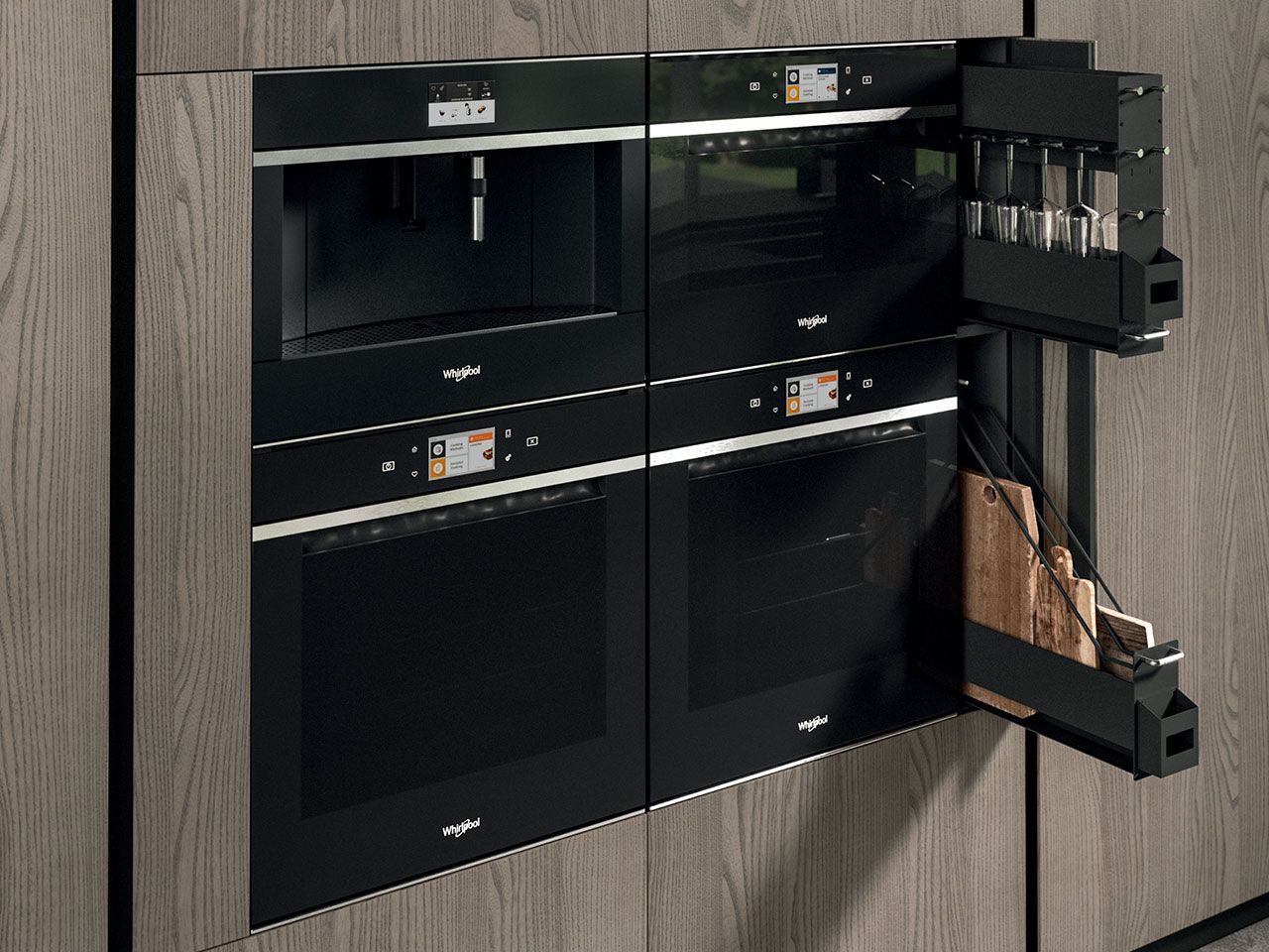 Встроенная кухня с полуостровом Arrital Ak_04 ARCH-00005589 - Вид №3