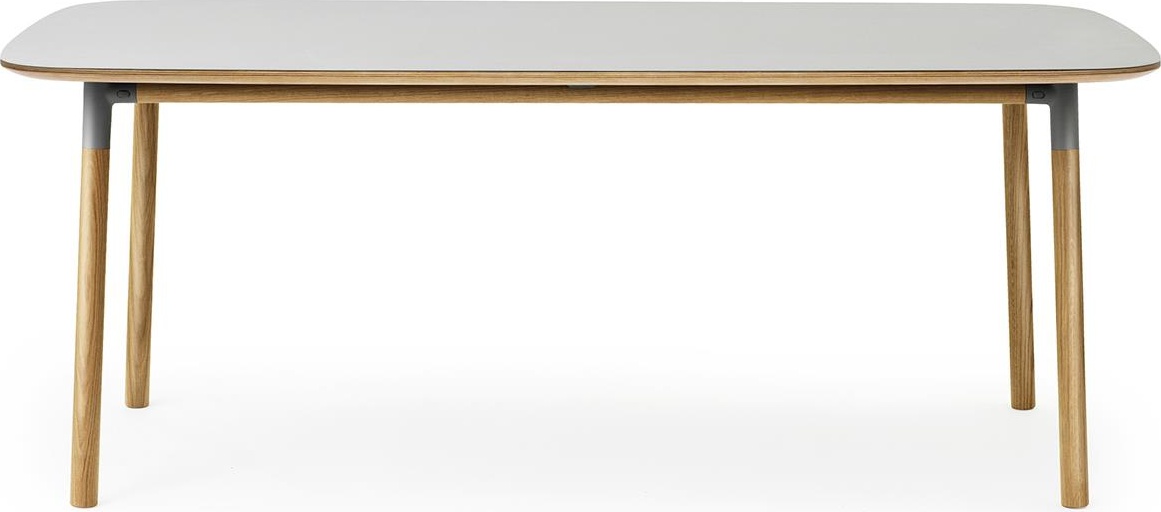 602835 Стол 95 x 200 см Серый / Дуб Норманн Копенгаген Normann Copenhagen Form