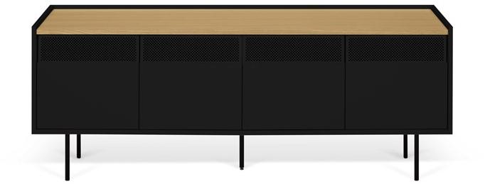 TemaHome Тумба под ТВ с распашными дверцами Radio sun-id-1428193 - Вид №1