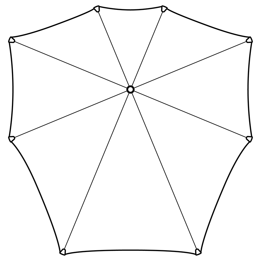 2011108 Зонт-трость ° original floral parade SENZ  - Вид №8