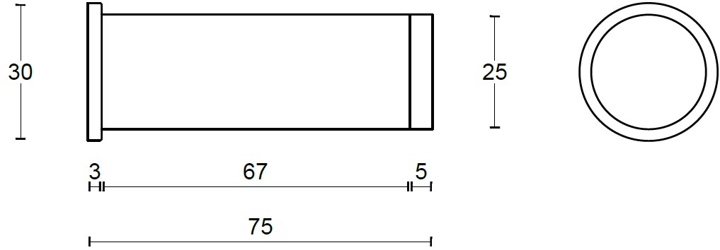 Formani Стальной упор для двери One Pb75 - Вид №5