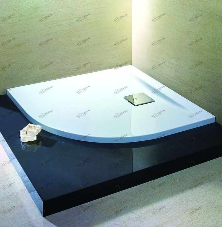 Душевой поддон четверть круга THASOS 100х100 см HOESCH 6521