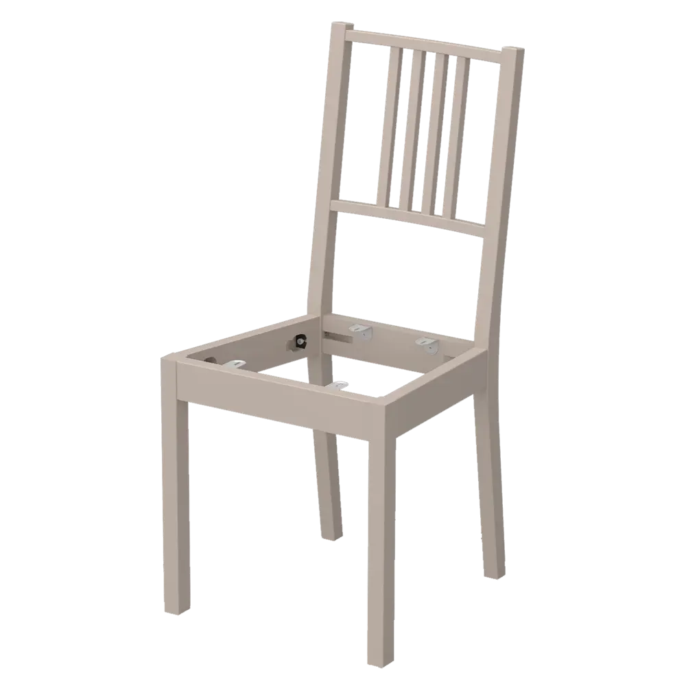 Каркас для стула Марсель Delinia 90x42x42 см дерево цвет топо 83717200 STLM-2043730 