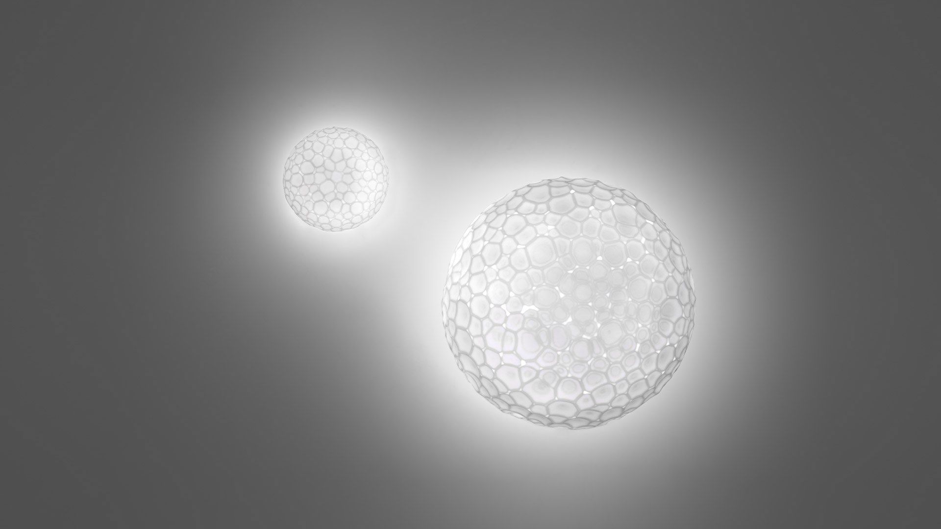 Настенный светильник / потолочный светильник из дутого стекла Artemide метеорит ARCH-00127445 - Вид №3