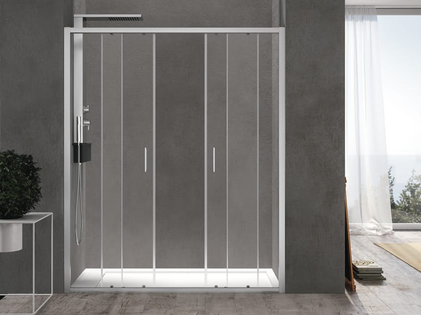 Нишевая душевая кабина с раздвижной дверью Gruppo Geromin Forty ARCH-00044813