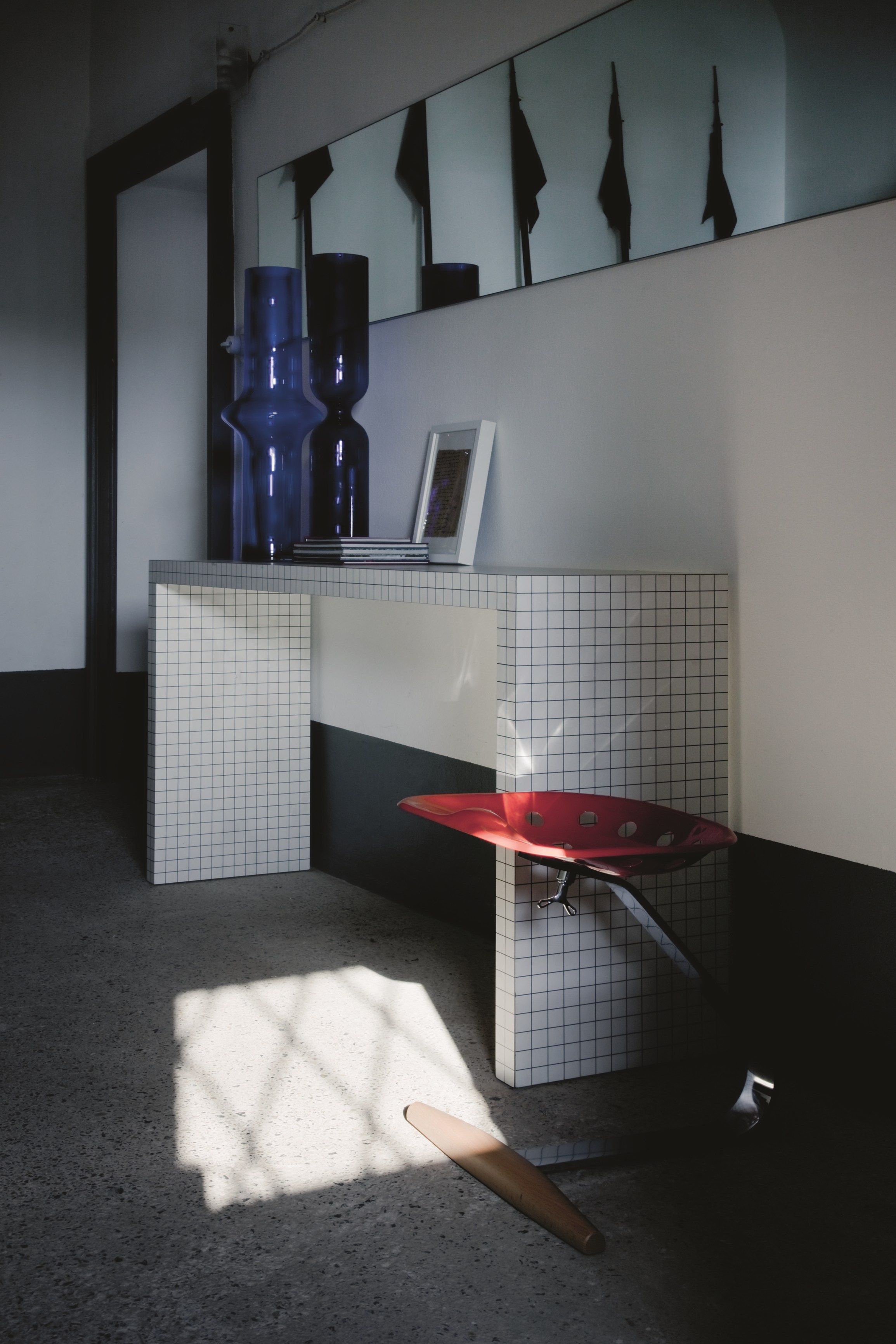 Консоль и журнальный столик в тамбуре Zanotta Quaderna ARCH-00033116 - Вид №8