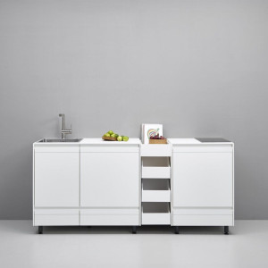 Линейная секционная кухня