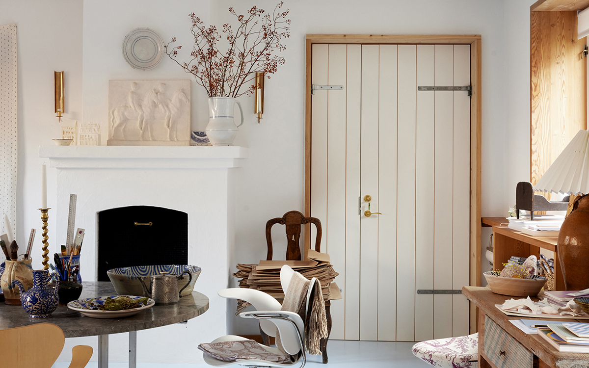 12405201030 Ручка нажимная AJ111, большая - латуньd line Arne Jacobsen  - Вид №2