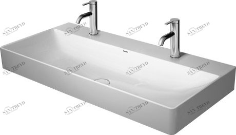 2353100072 Подвесная раковина настенная овальная Duravit DuraSquare